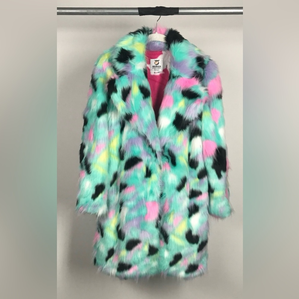 KELSEY RANDALL Georgia Line Faux Fur Blythe Coat